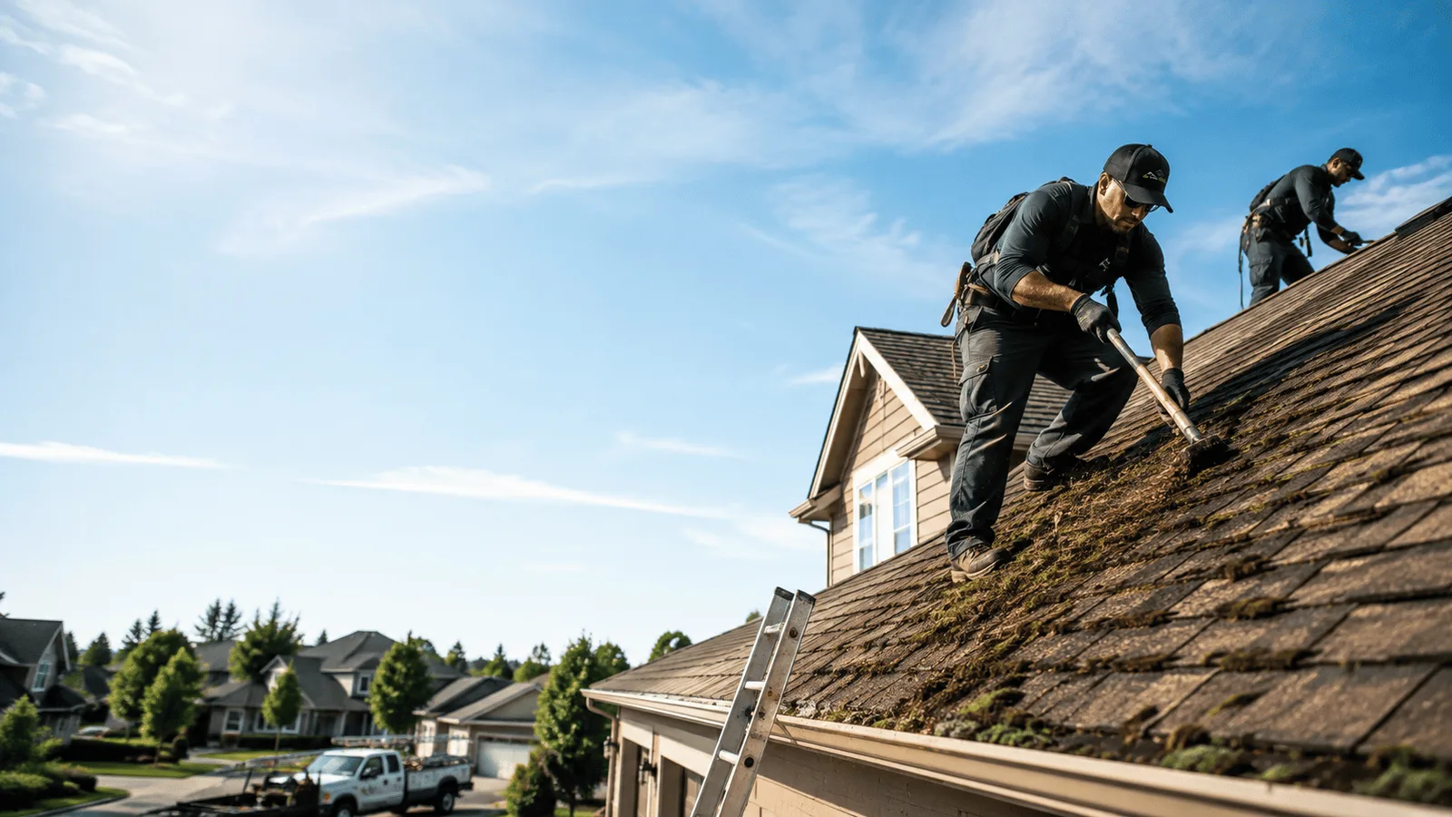 Roof Moss Removal in Crooks, SD near me